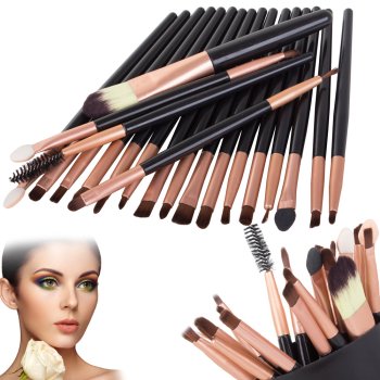 Professional Makeup Brush Set, 20 Pieces