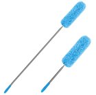 Extendable Microfiber Duster with Telescopic Handle, 83 cm, Blue