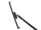 2-in-1 Floor and Window Squeegee Water Sweeper 131x51cm, black