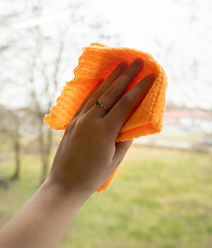 Set of Napkins Microfiber Cloths for Cleaning Surfaces, 12 pcs. (1)