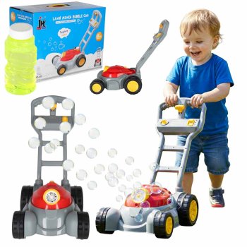 Bubble Lawn Mower for Toddlers with Lights and Sound Automatic Bubble Blower Toy