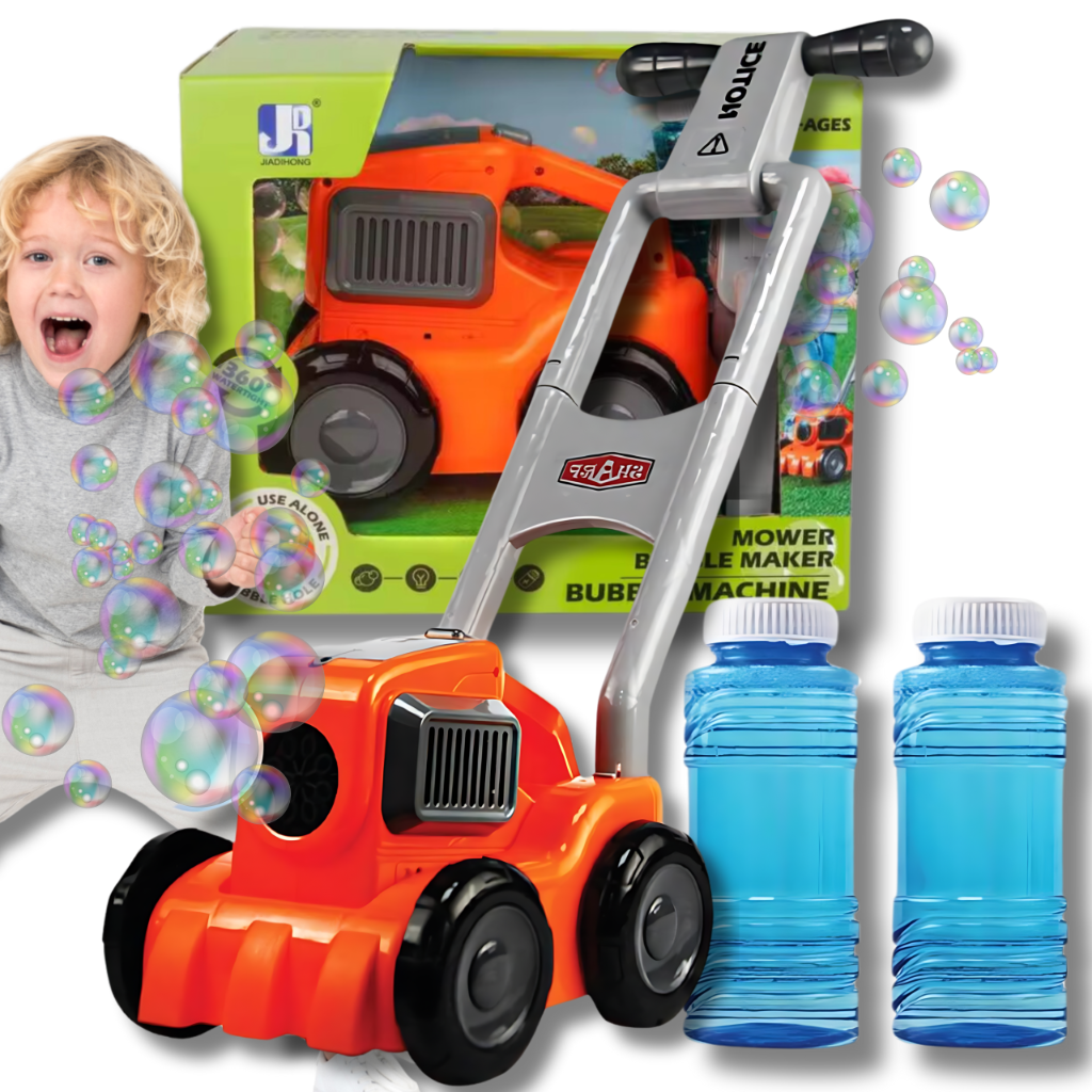 Bubble Mower Automatic Soap Machine + Liquid