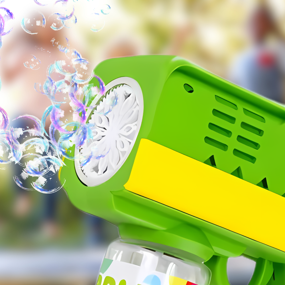 Soap Bubble Gun Apparatus "Dinosaur" + Liquid (2)