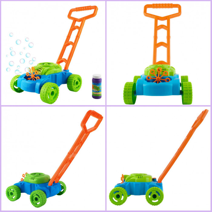 Kids Push Toy, Bubble Lawn Mower, Bubble Blower Machine (7)