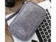 Portable Travel Cable Organizer, Gray