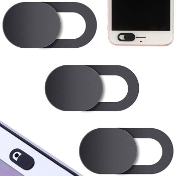 Laptop Mobile Phone WebCam C-Slide Cover Blocker Blind Camera Privacy Security Protection 3 pcs.