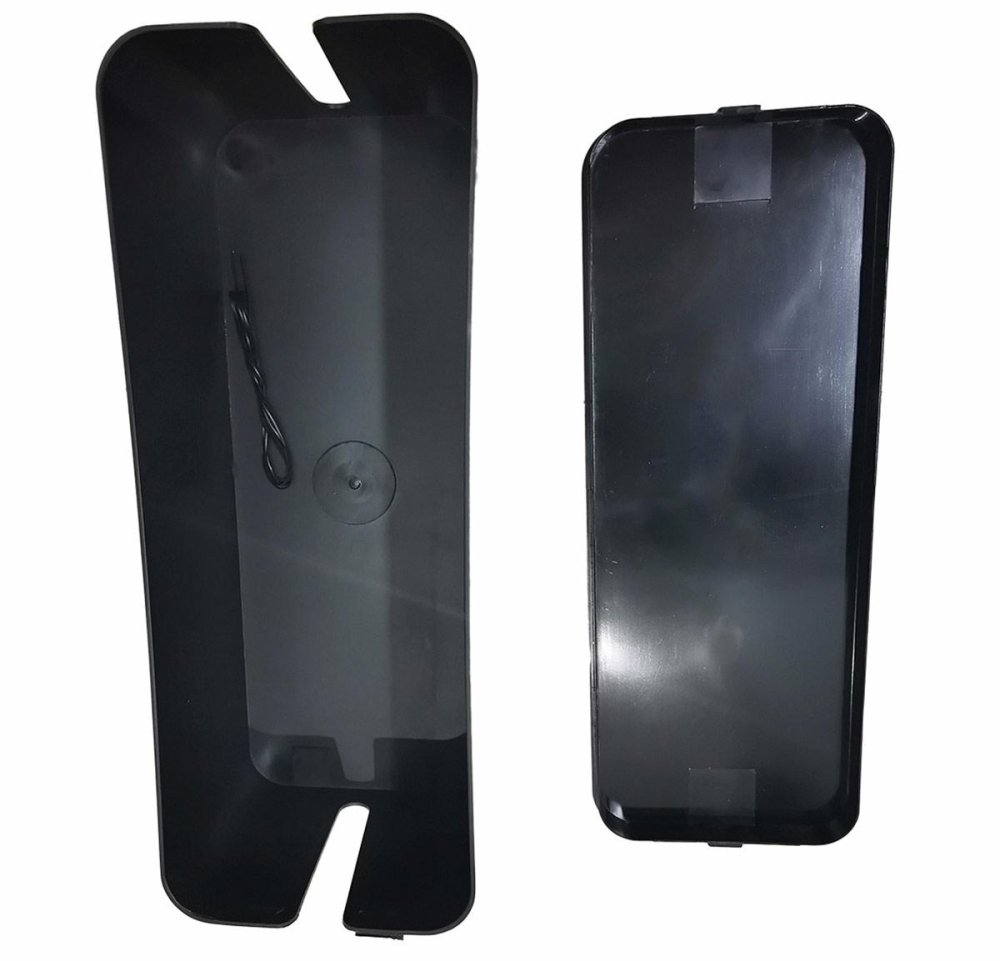 Dustproof Cable Storage and Management Box with Lid Cord Organizer, Black (3)