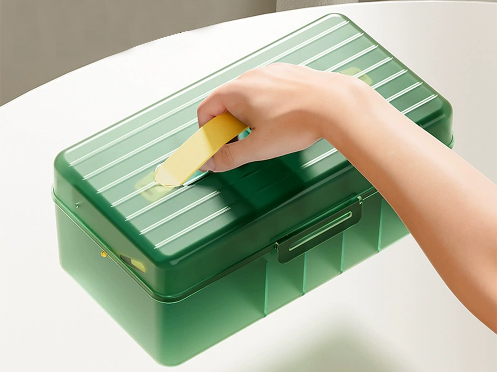 Multipurpose Organizer Box for Cables, Electronics, and Fishing Tackle (3)