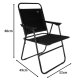 Black Fishing Chair Trizand 25470
