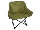 Folding Camping Chair for Fishing and Outdoors with Carry Bag and Pockets, Green