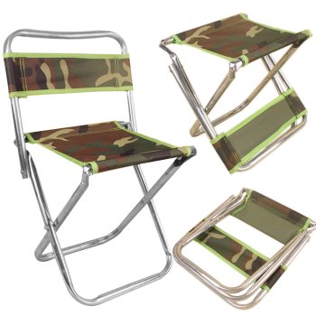 Folding Fishing Chair with Backrest