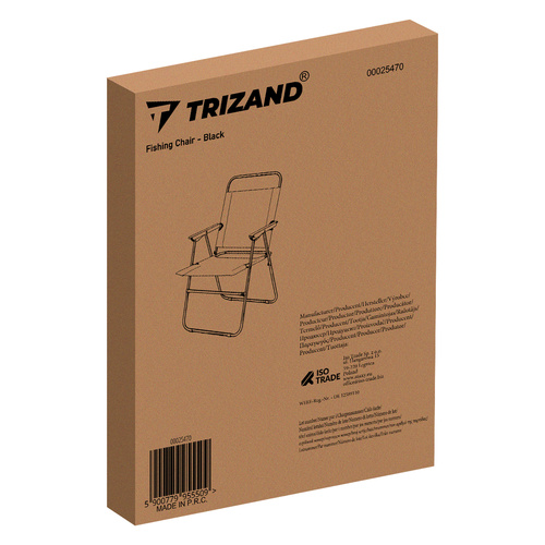 Black Fishing Chair Trizand 25470 (2)