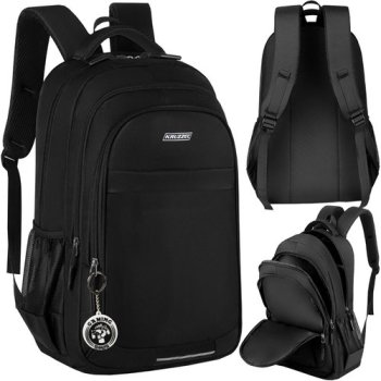 Large 45L Laptop Backpack for School Kruzzel 24526, Black