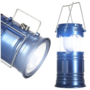 Collapsible Solar Night Lamp Flashlight Light for Camping Tourism Hiking