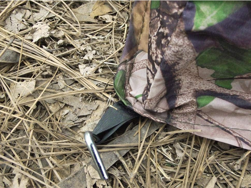 Portable Beach Changing Tent – Shower, Toilet, Camping Cabin, Leaf Pattern (1)