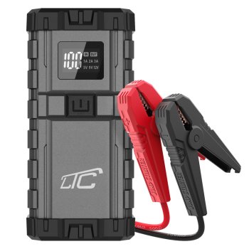 LTC JS240 Jump Starter 2000A 24000mAh, 12V Car Battery Booster Pack, 65W USB-C Power Bank