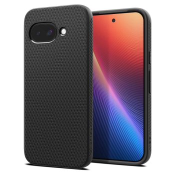 Google Pixel 9a Spigen Liquid Air TPU Case Cover, Black