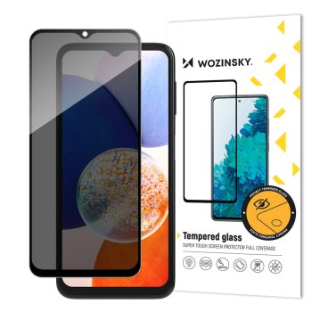 Samsung Galaxy A14 5G (SM-A146) / 4G (SM-A145F/DSN) Privacy Tempered Glass Fullscreen Protector