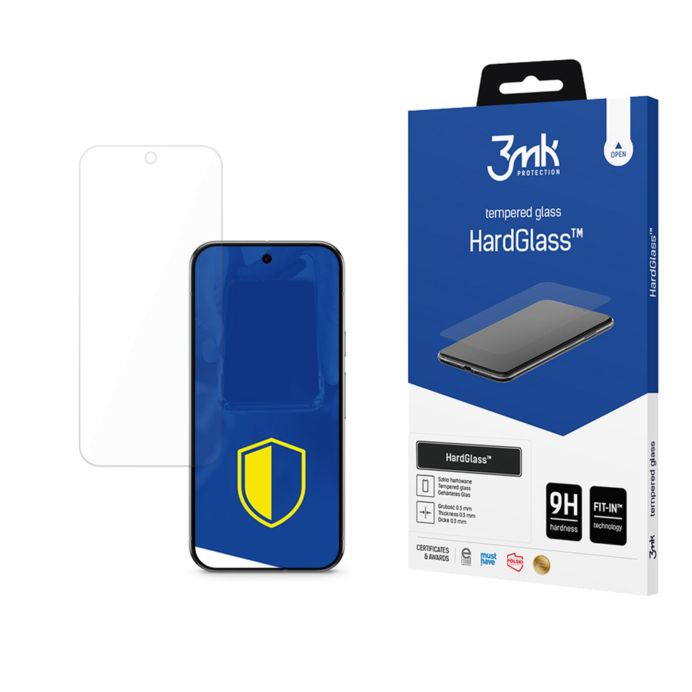 Google Pixel 10 / 10 Pro 3MK HardGlass Tempered Glass Screen Protector