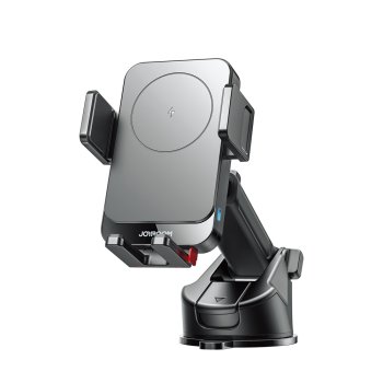 Joyroom JR-ZS241S car mount with inductive charger dashboard - black