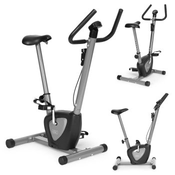 ModernHome Stationary Exercise Bike with Computer GB-BC1422, Grey
