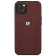 Apple iPhone 13 6,1\" BMW Leather Curve Perforate Case Cover (BMHCP13MRSPPR), Red