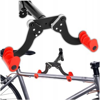Foldable Wall-Mounted Bicycle Bike Holder, Max. 40kg