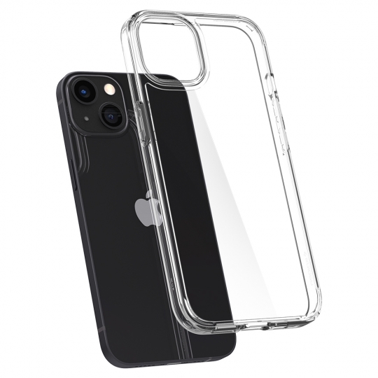 Apple iPhone 13 6.1'' Spigen Ultra Hybrid Case Cover, Crystal Clear (2)