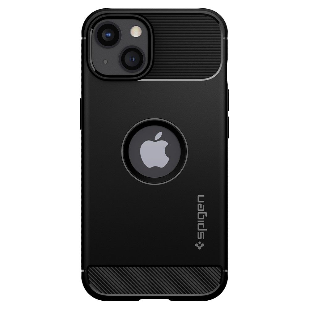 Apple iPhone 13 6.1'' Spigen Rugged Armor Case Cover, Black (0)