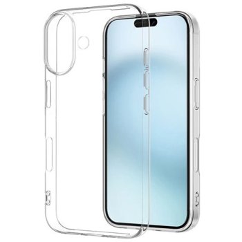 Apple iPhone 16 Pro 6.3'' Slim TPU Case Cover, Transparent