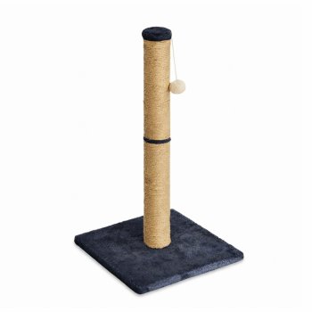 Sisal Cat Scratching Post with Bed and Toy 74cm
