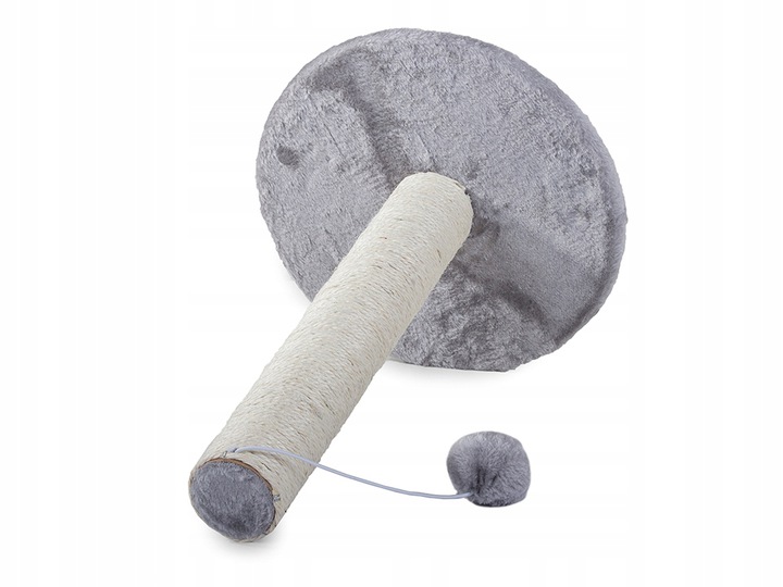 Cat Sisal Scratching Post, 43 cm - Gray (2)