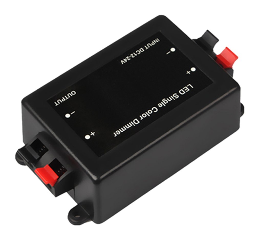 Wireless LED Dimmer Controller 12V with Remote Control, black (2)