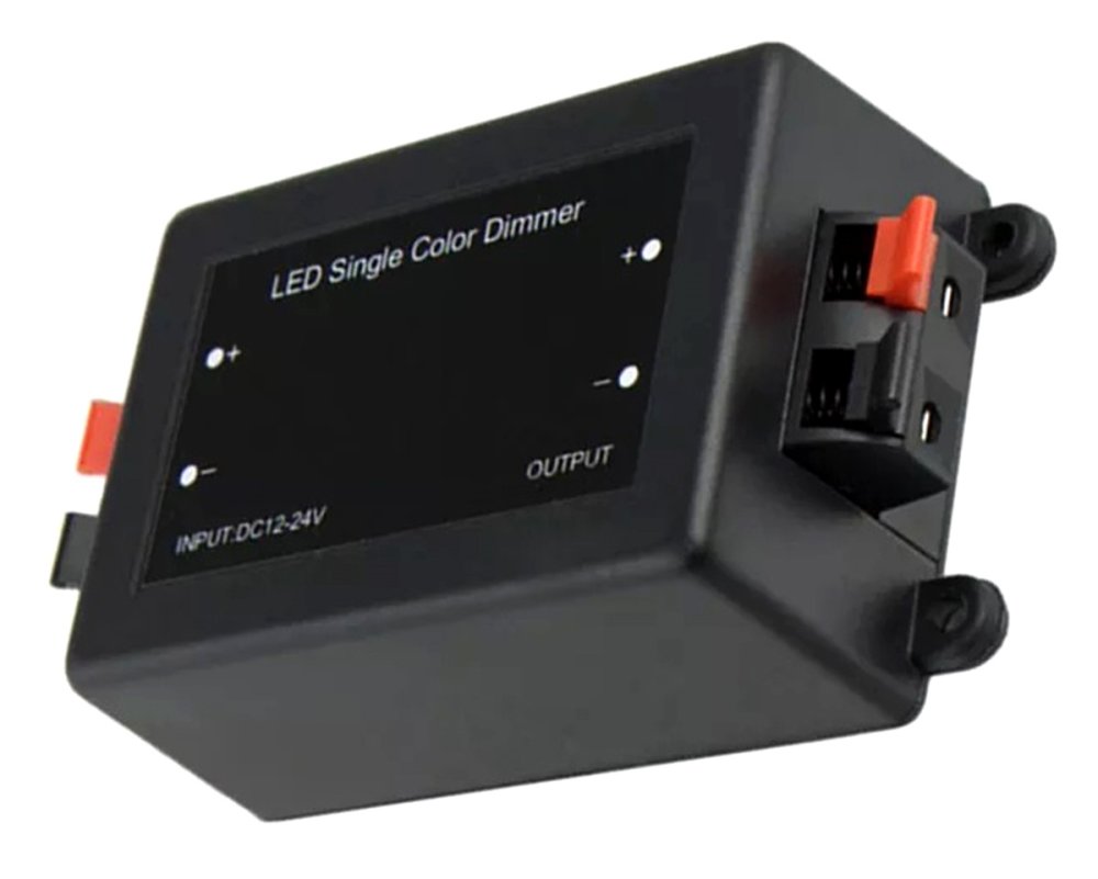 Wireless LED Dimmer Controller 12V with Remote Control, black (0)