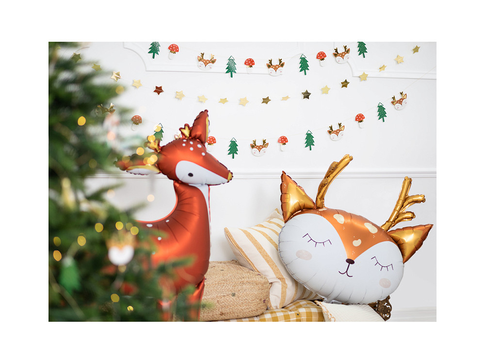 Foil balloon 73cm x 64cm, fawn (0)
