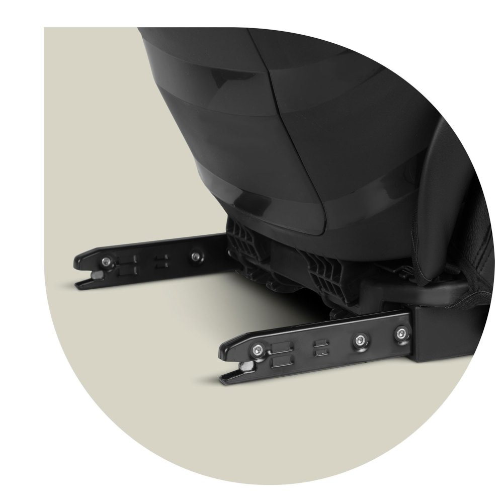 Nukido Louis ISOFIX Kids Car Seat 15-36 kg, Black (2)
