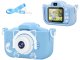 Children HD 1080P Mini Digital Camera with Games Cat, Blue