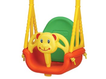 Ricokids 3-in-1 Kids Swing Seat Bear 424, Convertible for Toddler to Child, Indoor Outdoor