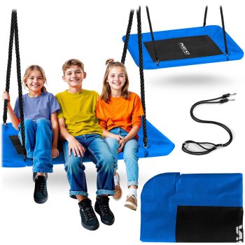 Rectangular Nest Swing for Kids Neo-Sport Swingo 110 x 70 cm
