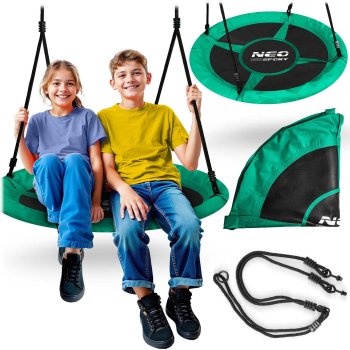Neo-Sport Swingo 100 cm Saucer Nest Swing for Kids and Adults