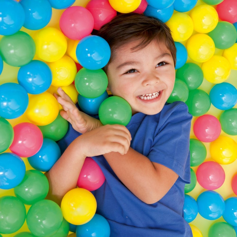 Bestway 100 Ball Pit Balls for Toddlers Play Tents & Pools 52027 (0)