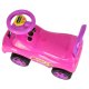 Step Car with Push Handle Kids Ride On Toy Vehicle, Pink
