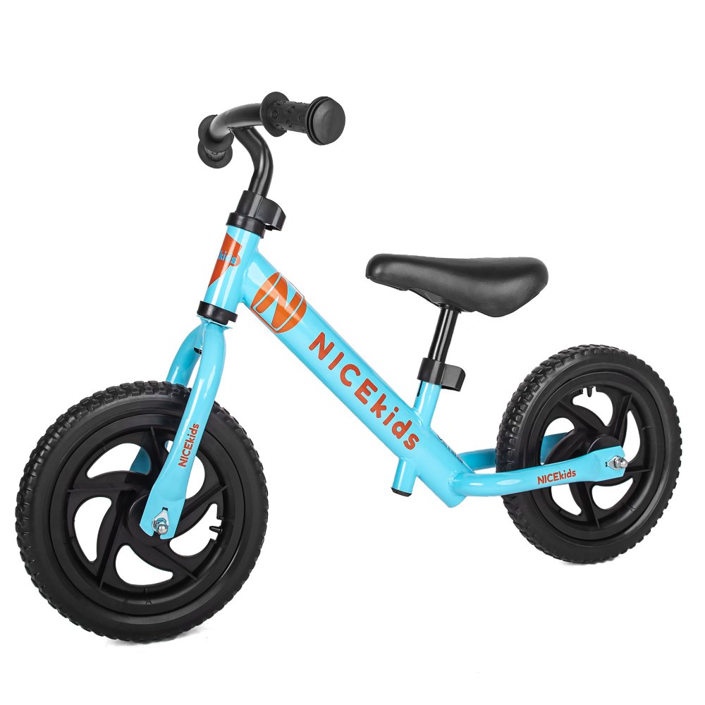 Nicekids 12 Inch Kids Balance Bike 2133, Blue Orange (2)