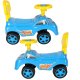 Step Car with Push Handle Kids Ride On Toy Vehicle, Blue