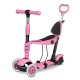 Ricokids Todi Pink 3-Wheel Scooter – Perfect for Kids, Safe and Fun Ride