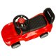 Step Car with Push Handle Kids Ride On Toy Vehicle with Sound and Light, Red