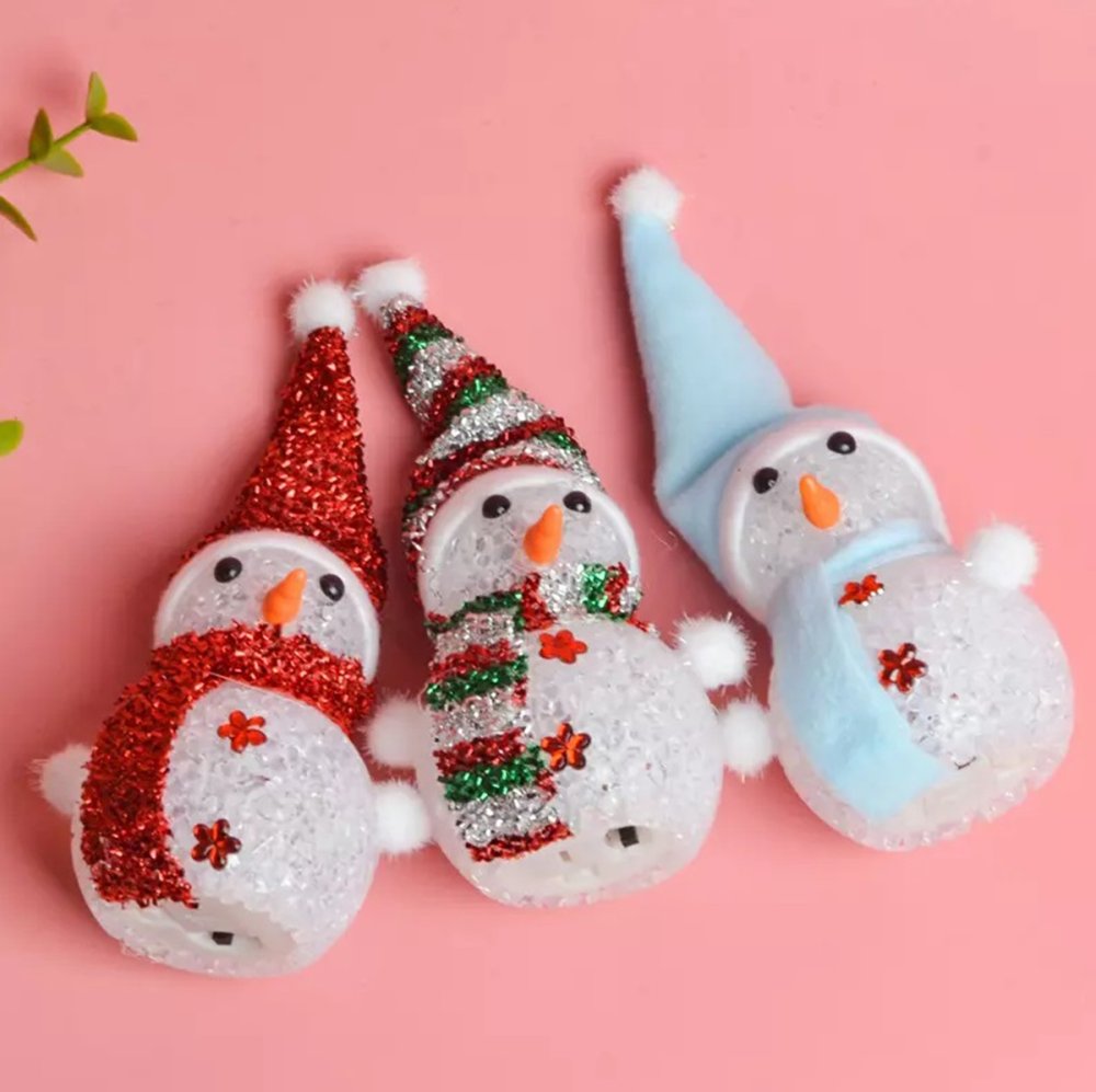 LED glowing snowman (3)