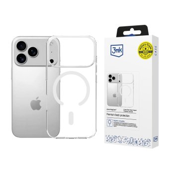 3mk Armor MagPhone Case Cover iPhone 17 Pro - Transparent