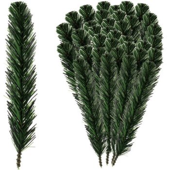 Artificial Spruce Branches for Christmas Crafts 29cm, 40pcs Ruhhy 22513