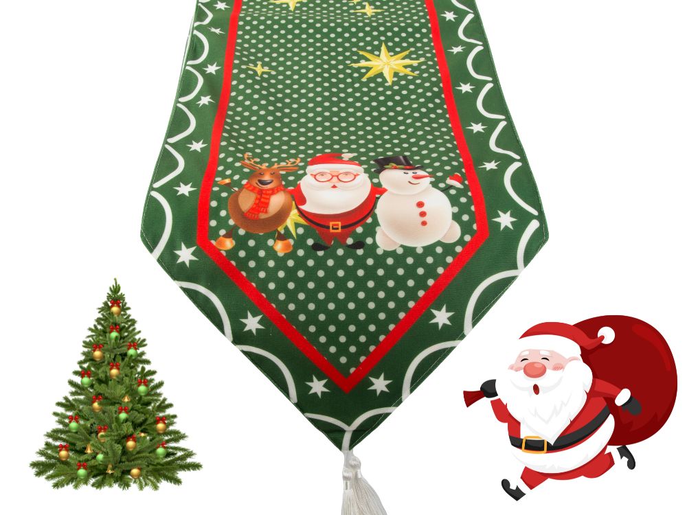 Christmas Table Runner, Tablecloth, 205x35 cm (4)